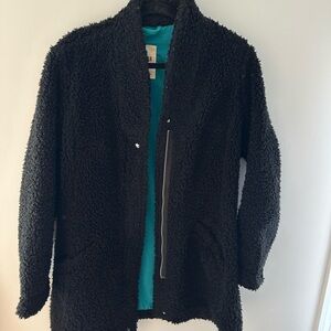 Cozy Black Sherpa Jacket